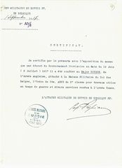 Russian (Republic) Certificate Order of Saint Anne (2nd Class) - 1917
